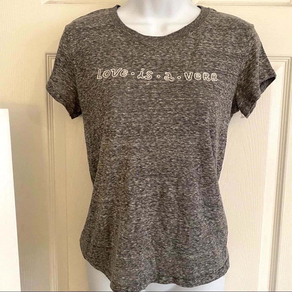 Abercrombie LOVE Shirt Valentines Day Small